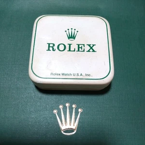 Rolex Genuino Rolex Piezas Genuinas Caja Caja Corona Marca Ostra Arañazos - Imagen 1 de 10