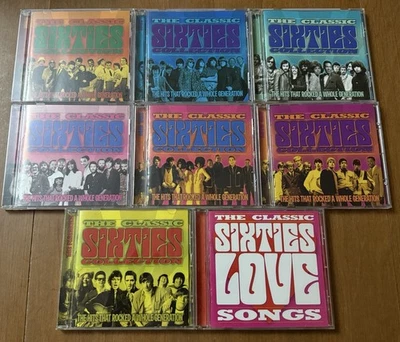 x8 The Classic Sixties Collection CD Lot Rock Pop 120 Tracks Compilation Rhino - Image 1 of 4