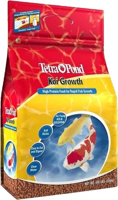 TetraPond Koi Growth 4.85 Pounds, Soft Sticks, Pond Pound (Pack of 1)  - Image 1 of 4