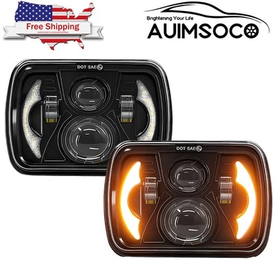 Faro LED halo alto/bajo H6054 para GMC C1500 2500 3500 Suburban 97-99 5x7 7x6" Foto 1 de 4