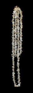 Real Crystal Chip Necklace 16" Free Expedited Shipping - Ships Next Day - Picture 1 of 2