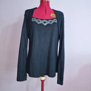 Moda at George Navy Blue Shawl Blouse Top, Size 18 - Picture 1 of 6