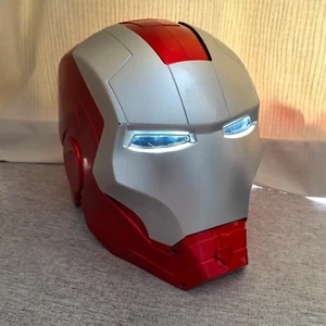 Marvel Avengers Iron Man Helmet 1:1 LED Light-Up Cosplay Mask Adult- Child Model - Picture 1 of 10