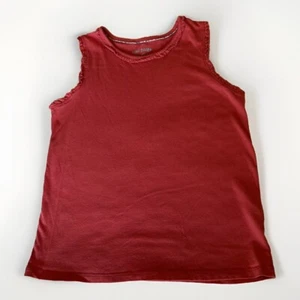 Mini Boden Girls Coral Pink Tank Sleeveless Top Sz 11-12 EUC - Picture 1 of 3