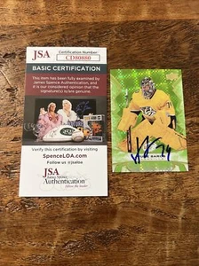 Juuse Saros IP Signed Upper Deck Ice Card JSA Coa Autographed Predators - Picture 1 of 3