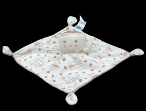 Mary Meyer I Love You A Latte Lovey Security Blanket Knotted Corners - Picture 1 of 9