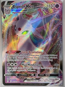 Espeon VMAX 065/203 Swsh07: Evolving Skies Holo - Foto 1 di 6