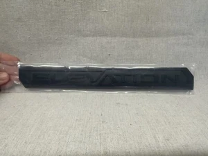 Matte Black Door Rear Elevation Emblems 2019+ Sierra 1500 2021-2022 Canyon - Bild 1 von 2