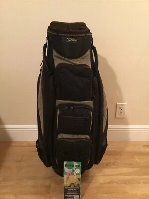 Titleist Cart Golf Bag with 5-way Dividers & Rain Cover - Image 1 of 4