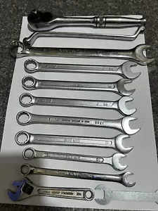 Spanner Set 9/10/13/14/18mm Ratchet Sold As Seen - Picture 1 of 4