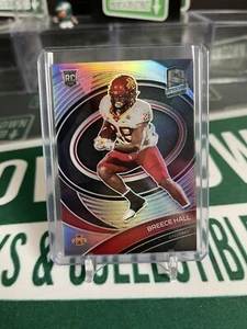 Breece Hall 2022 Panini Chronicles Draft Spectra #28 Silver Prizm Iowa St Jets - Picture 1 of 2