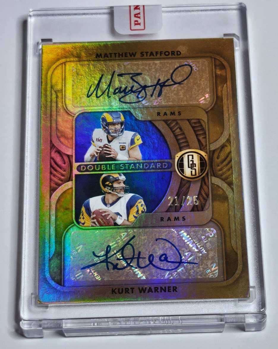 Matthew Stafford 直筆サイン NFL Panini Auto