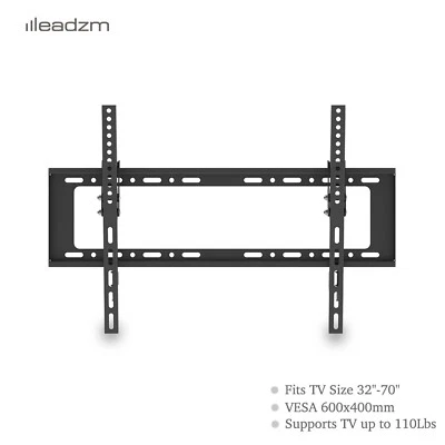 32-70" Wall Mount Bracket TV Stand TMW798 with Spirit Level - Image 1 of 4