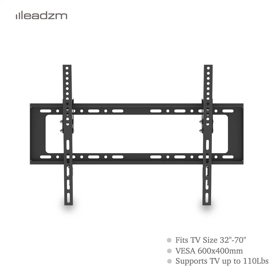 32-70" Wall Mount Bracket TV Stand TMW798 with Spirit Level - Image 1 of 4