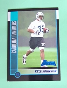 2002 Bowman Football Card #186 Kyle Johnson Rookies - Carolina Panthers  - Picture 1 of 2