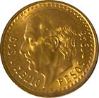 MEXICAN GOLD 1945 2 1/2 PESOS 2.5 PESO .0603 AGW 