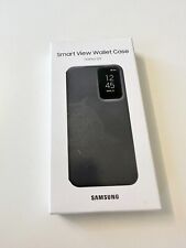Samsung Genuine Smart View Wallet Case for Galaxy S23 - Black