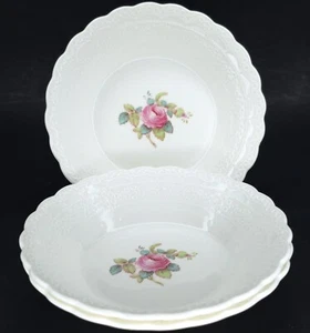 LOT 3 Spode Jewel Copeland Billingsley Rose Pink Dessert Fruit Bowl Replacement - Picture 1 of 7