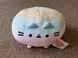 BNWT Gund Round RAINBOW Pusheen SQUISHEEN Plush - LARGE SIZE 7" x 12" - Picture 1 of 11