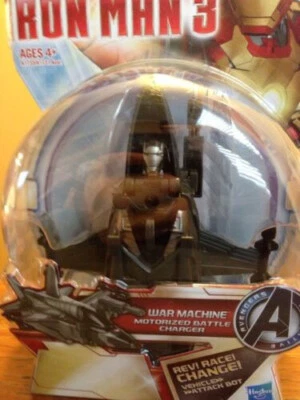 Cargador de batalla motorizado Marvel Iron Man 3 War Machine Hasbro (N1)@ Foto 1 de 2