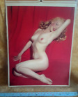 Photo vintage calendrier des rêves dorés Marilyn Monroe pinup ancienne T. Kelly◇8"x10"◇COMME NEUF