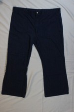 Men 38 X 28 Vtg 80s US NAVY Seafarer Flared Denim Jeans Trousers P3