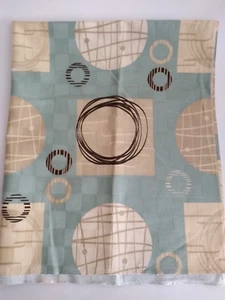 Pindler Designer Fabric Sample 30"X 26" Geometric Mod Design NWOT Retired Cotton - Picture 1 of 2