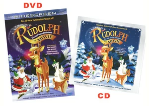 Rudolph Reindeer The Movie - DVD/CD Combo 2 Discs New - Picture 1 of 4