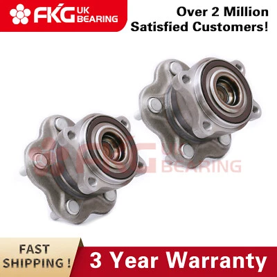 Par de cojinetes de cubo de rueda trasera para Nissan Murano 2015 2016 2007-2018 Altima 512388 Foto 1 de 4