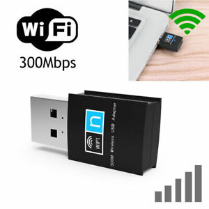 New 300Mbps Wireless Usb Adapter Wifi Internet Dongle 802.11N For Windows 7 8 10