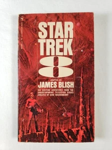 Star Trek 8 Adapted by James Blish paperback book 1972 Bantam Spock's Brain - Foto 1 di 11