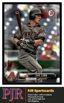 2017 Bowman #71 Jake Lamb Arizona Diamondbacks - Image 1 of 2
