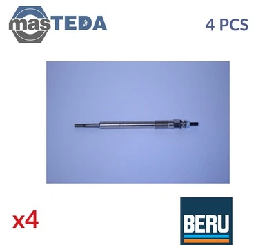 GE130 ENGINE GLOW PLUGS BERU 4PCS FOR KIA SORENTO II,SPORTAGE 2L,2.2L - Image 1 of 4