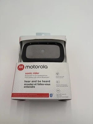 Altavoz inalámbrico Motorola Sonic Rider Bluetooth para automóvil Foto 1 de 3