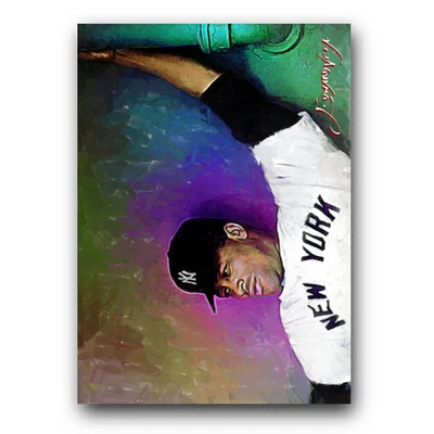 Tarjeta de arte limitada Elston Howard #4 10/50 firmada por Edward Vela (New York Yankees) Foto 1 de 2