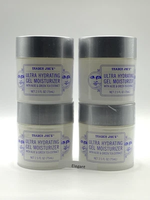 4件装Trader Joe's超保湿啫喱保湿芦荟绿茶提取物2.5盎司ea — 第 1/2 张图片