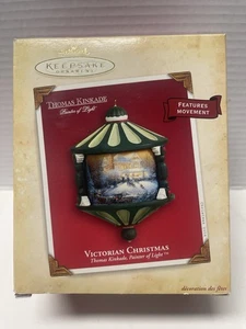  Hallmark Keepsake Thomas Kinkade decorazione natalizia vittoriana mobile 2004 - Foto 1 di 3