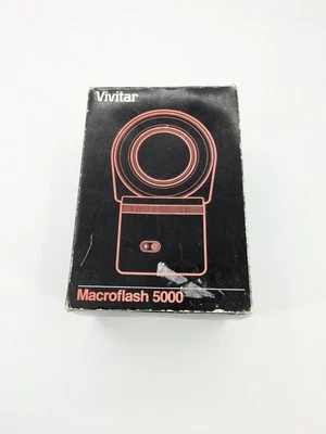 Vivitar MACROFLASH 5000 Ring Flash - TESTED NO Adapters - Image 1 of 4
