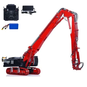 CUT 1/14 Metal RC Hydraulic Excavators K970-300 Remote Control Digger RTR Light  - Picture 1 of 12