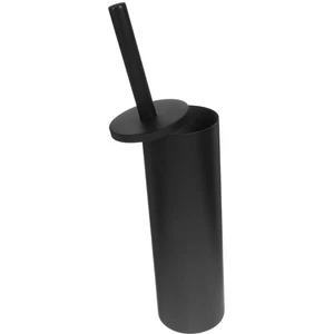 Juego de cepillos de inodoro de acero inoxidable con base de mango largo para baño de 1 pieza Home - Imagen 1 de 17