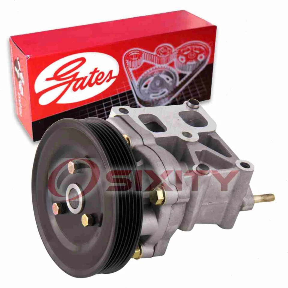 Bomba de agua del motor principal Gates para Dodge Caliber 2008-2009 2,4 L L4 refrigerante mq Foto 1 de 4