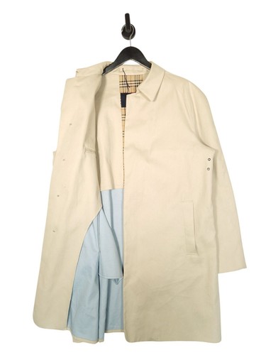 Cappotto Y2K Burberry London taglia 44 grande oversize beige made in England