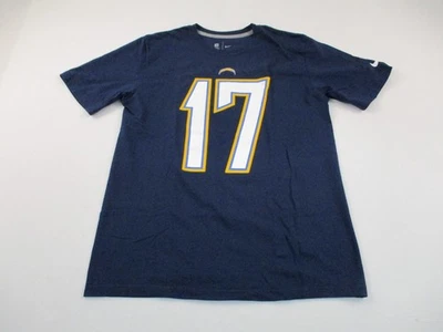 Nike Los Angeles Chargers Shirt Mens Medium Blue NFL Football Phillip Rivers - Image 1 of 4