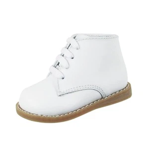 Infant/Toddler First Steps Walking Shoes, White, 5 M US - Picture 1 of 7