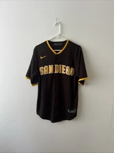 San Diego Padres Brown Jersey #20, Cutwater Size Medium - Picture 1 of 8