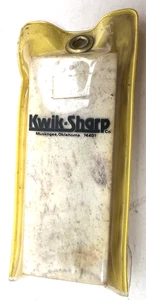 KWIK-SHARP Piedra de Afilar Arkansas Piedra Húmeda Suave 4-1/8"x1-5/8" Estuche de Plástico - Imagen 1 de 7