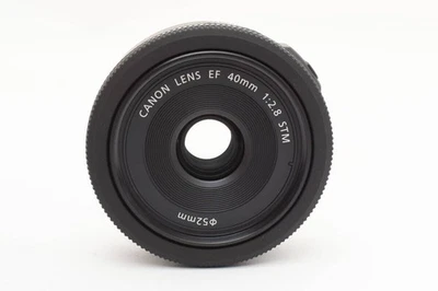 Canon EF 40mm F/2.8 STM Black AF Pancake Wide Angle Lens tested - image 1 of 4