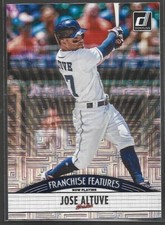 2019 Donruss Jose Altuve Nick Madrigal Franchise Features Vector No. FF22