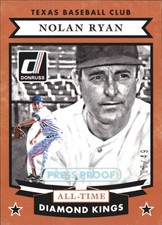 2015 (RANGERS) Donruss All Time Diamond Kings Press Proofs Silver #3 Nolan Ryan