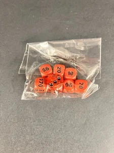 Pokemon TCG Orange Dice - B1 - Picture 1 of 2